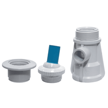 Hidrojet de 1 ½” con manguera azul para concreto