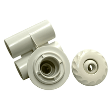 Microjet de 1" por 1" blanco