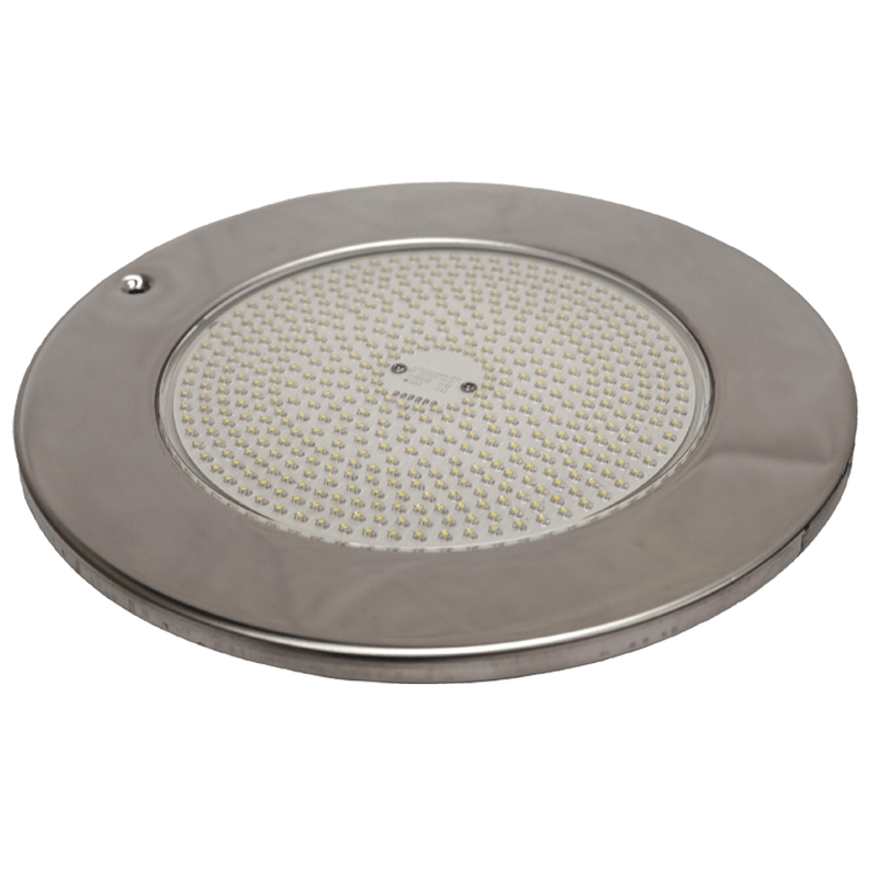 Reflector-blanco-de-35W-a-12V-LED-con-marco-en-acero-inoxidable